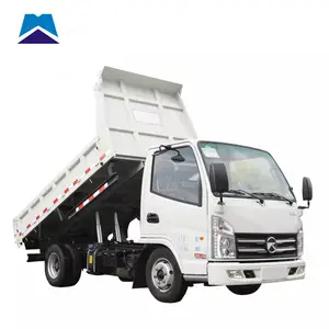 Truk Sampah Bawah Tanah Mini 4X4 Mini 5 Ton Truk Sampah LHD Tipper Kecil Harga Baru untuk Dijual