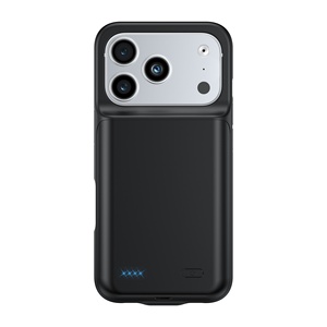 <span class=keywords><strong>Coque</strong></span> de téléphone compacte avec <span class=keywords><strong>batterie</strong></span> externe intégrée en TPU souple compatible <span class=keywords><strong>iPhone</strong></span> 18 <span class=keywords><strong>Pro</strong></span> Max/17 <span class=keywords><strong>Pro</strong></span>, chargeur à clip arrière, <span class=keywords><strong>batterie</strong></span> polymère au lithium - Product Image 4