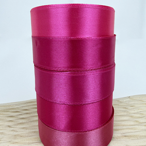 Pita Satin Poliester 100% Kepadatan Tinggi, Gulungan Pita untuk Dekorasi Pohon Natal, Pembungkus Kado, dan Dekorasi Pesta - Product Image 6