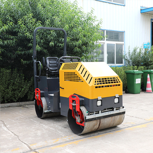 Miễn phí vận chuyển đôi trống đường lăn máy 5 tấn giá tốt nhất đường mượt mà hơn các loại Xây Dựng Con lăn chức năng của con lăn - Product Image 6