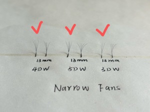 Extensions de <span class=keywords><strong>cils</strong></span> individuels en éventail préfabriqués, forme W V étroite, effet naturel doux mat et dense, épaisseur 0.07, pour marque privée (<span class=keywords><strong>Cils</strong></span> 3D <span class=keywords><strong>4D</strong></span> 5D) - Product Image 6