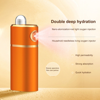 Vaporizador Facial Portátil Mini Nano Recargable, Vaporizador Eléctrico Profesional para el Cuidado de la Piel e Hidratación Facial