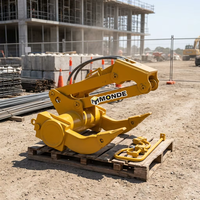 Ripper hydraulique MONDE pour bulldozer, résistant à l'usure, pour le décompactage des sols congelés et des terrains durs en travaux d'ingénierie