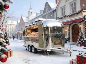 Remolque de Comida de las Tierras Altas Andinas con Estación de Quinoa y Asador de Cuy para Granos Antiguos, Patatas Moradas y Chimichurri - Product Image 1