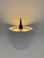 Lampe de bouteille de vin créative nordique usb contrôle tactile bouteille de vin veilleuse lampe de table sans fil à piles