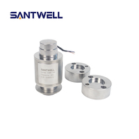 Célula de Carga Tipo Columna de Acero Aleado CMK de Alta Precisión Santwell 10T 20T 30T 40T 50T, Sensor de Pesaje para Básculas de Camiones y Puentes de Pesaje