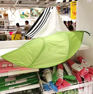 Chambre à coucher d'été commerce extérieur, nouvelle décoration de <span class=keywords><strong>lit</strong></span> pour enfants, peut être rehaussée et rétrécissement, sans installation, tente à feuilles vertes, directement en usine - Product Image 3