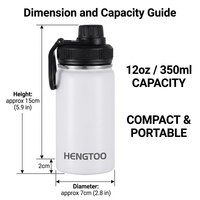 Bouteille d'eau isotherme personnalisée en acier inoxydable avec poignée, couvercle et paille, idéale pour le camping, cadeaux et vente en gros – Meilleur prix