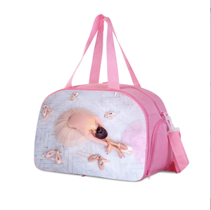 2025 DB00088 nouveau sport Gym Fitness sac d'entraînement fourre-tout avec poche à chaussures LOGO personnalisé <span class=keywords><strong>danse</strong></span> Ballet sac à bandoulière pour le stockage - Product Image 1