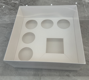 Bán buôn Bento bánh và cupcake hộp với 4 Mini Cupcake và mô hình tùy chỉnh cupcake hộp - Product Image 4