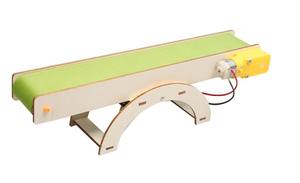 Jouets à tige convoyeur ceinture électrique Science <span class=keywords><strong>expérience</strong></span> ensemble bois Science jouet bricolage <span class=keywords><strong>expérience</strong></span> <span class=keywords><strong>scientifique</strong></span> pour filles garçons - Product Image 3