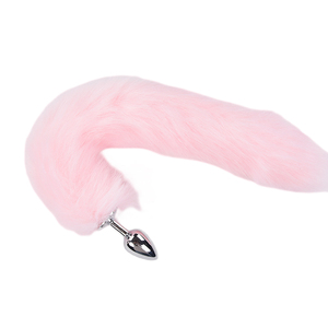 Plug anal en métal pour femme adulte, queue de renard, pour flirter et étirer, jouet pour l'anus, accessoire de jouet sexuel - Product Image 6