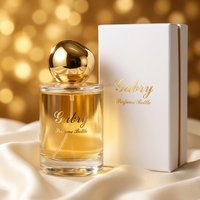 Flacon de parfum en verre vide de 30 ml et 50 ml avec pulvérisateur pour bouchon à bille, emballage carton, vente en gros, atomiseur de parfum en verre