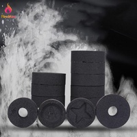 FireMax Magic Shisha Narguilé Encens De Charbon Bakhoor Briquette Ronde Fabriquée À La Machine Comprimés Ronds À Lumière Rapide Charbon De Bois De Shisha