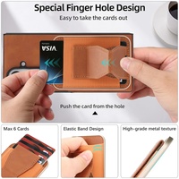 Étui de téléphone Dekker Q2 avec support magnétique détachable pour Samsung Z Fold 3 4 5 Flip 6 7, coque arrière en PU pour téléphone portable