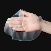 Tissu de masque facial en lyocell modifié transparent 40GSM pour pochette de masque cosmétique