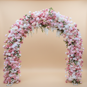 <span class=keywords><strong>Arreglo</strong></span> <span class=keywords><strong>de</strong></span> Flores Artificiales para Bodas y Eventos, Nuevo Estilo, Venta Directa <span class=keywords><strong>de</strong></span> Fábrica, Tela <span class=keywords><strong>de</strong></span> Fondo para Bodas, Arco <span class=keywords><strong>de</strong></span> Flores - Product Image 4