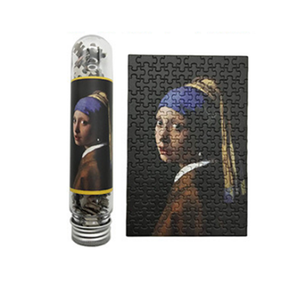 Giocattolo educativo promozionale per bambini Mini pezzi 150 puzzle di carta rompicapo rompicapo rompicapo giochi di <span class=keywords><strong>arte</strong></span> tascabile con tubo di plastica - Product Image 2