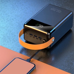 Banco de Energía de Alta Capacidad con Carga Rápida de 80000 mAh, Estación de Energía Portátil con PD de 22.5 W, Lámpara LED, Salida de 65 W para Laptop con Cable - Product Image 3