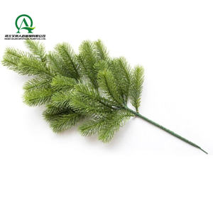 Ramas <span class=keywords><strong>de</strong></span> <span class=keywords><strong>pino</strong></span> artificiales <span class=keywords><strong>de</strong></span> Navidad, tallo verde, agujas <span class=keywords><strong>de</strong></span> <span class=keywords><strong>pino</strong></span>, púas, ramas, vacaciones, guirnalda <span class=keywords><strong>de</strong></span> invierno, arbustos <span class=keywords><strong>de</strong></span> flores verdes - Product Image 4