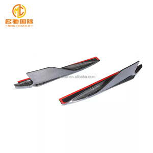 Divisores de parachoques de coche de fibra de carbono de vacío R8 de 2 puertas 2016-2018 de alta calidad para Audi R8 flancos de parachoques trasero - Product Image 2