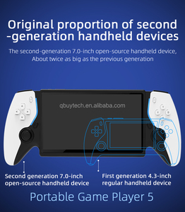 Consola <span class=keywords><strong>de</strong></span> <span class=keywords><strong>Juegos</strong></span> Portátil Qbuy HC8000 <span class=keywords><strong>de</strong></span> 7.0 Pulgadas con 15000 <span class=keywords><strong>Juegos</strong></span>, Compatible con Emuladores <span class=keywords><strong>de</strong></span> <span class=keywords><strong>PSP</strong></span> y 3200mAh, Consolas <span class=keywords><strong>de</strong></span> Videojuegos Linux HC800 - Product Image 5