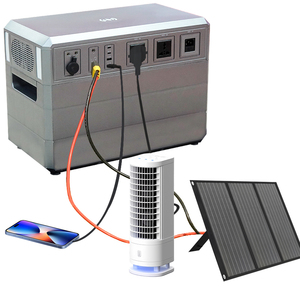 All One 2000Wh Estación portátil Generador solar Onda sinusoidal modificada Salida de CA CC Batería de litio de respaldo para automóvil al aire libre MPPT - Product Image 3