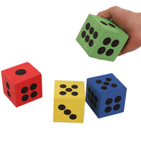 Jouets en blocs souples, sûrs et amusants, dés géants en mousse EVA, taille et motif personnalisables