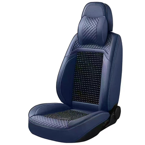 Accesorios para Auto, Funda de Asiento de Cuero Universal de Lujo, Cubierta Transpirable para Asiento de Vehículo - Product Image 2