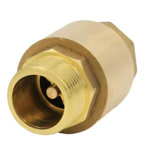 <span class=keywords><strong>Clapet</strong></span> <span class=keywords><strong>anti</strong></span>-<span class=keywords><strong>retour</strong></span> vertical en laiton à ressort, filetage interne et externe, 1/2-4 pouces, prix usine - Product Image 2