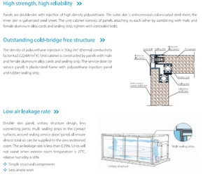 Unidad de tratamiento de aire <span class=keywords><strong>Midea</strong></span> AHU 5000m3/h para fábrica - Product Image 4