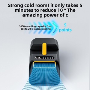 Acondicionador de <span class=keywords><strong>Aire</strong></span> Mini Eléctrico <span class=keywords><strong>Portátil</strong></span> de Frecuencia Variable 110-220V, Frío/<span class=keywords><strong>Calor</strong></span> 4777 BTU, para RV, Automóvil, Camping, Exterior y Uso Doméstico - Product Image 3