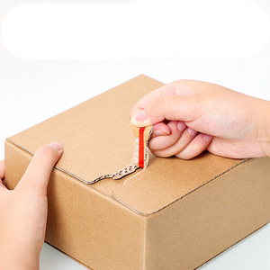 Biểu Tượng Tùy Chỉnh Sóng Bưu Phẩm Carton Tự Niêm Phong Dây Kéo Tái Chế Nổi Hộp Vận Chuyển Cho Chăm Sóc Da Mỹ Phẩm Matt Cán - Product Image 1