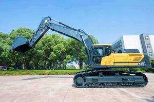 Excavatrice lourde Hyundai HX405L de 40 tonnes, pelle sur chenilles, moteur Cummins, haute stabilité, machine d'excavation de grande capacité, prête pour l'expédition mondiale - Product Image 2