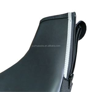 Couvre-chaussures en néoprène thermique imperméable coupe-vent personnalisé Couvre-chaussures <span class=keywords><strong>de</strong></span> <span class=keywords><strong>ski</strong></span> avec fermeture éclair au dos - Product Image 5