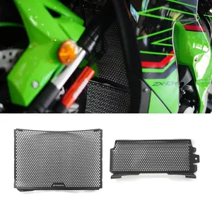 Protectores de núcleo de radiador de motocicleta, protección de cubierta de rejilla para <span class=keywords><strong>Kawasaki</strong></span> ZX10R <span class=keywords><strong>ZX10RR</strong></span> 2017-2025 - Product Image 2