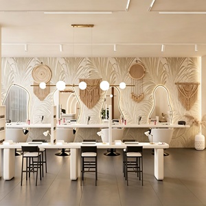 Muebles para Salón de Belleza y Spa, Diseño Interior Personalizado para Salón de Peluquería, Decoración y Renovación de Barbería - Product Image 1