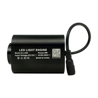 0,75mm Glasfaser-Kit 550 Stück 3-Meter RGBW Funkelnder Motor Effektbeleuchtung Deckenbeleuchtung Mobile App-Steuerung LED Aluminium +12V 6W IP44