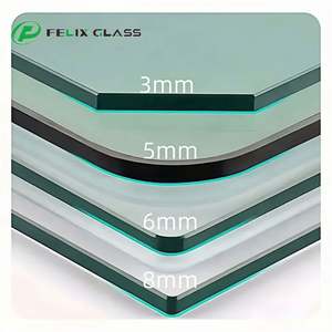 Tapis de chaise de bureau en verre trempé à bord biseauté pour tapis de chaise de bureau en verre - Product Image 5