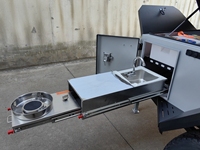 Petite remorque véhicule tout-terrain remorque tente RV désert extérieur auto-conduite camping voyage remorque maison