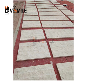 Crema ngọc trai hoàng gia màu be đá vôi Trắng gạch <span class=keywords><strong>perlato</strong></span> màu be đá vôi rỗng cột hồ quang Bảng điều khiển gạch đá nuôi cấy - Product Image 4