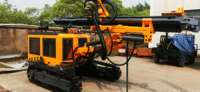 Machine de forage de surface KAISHAN, foreuse DTH portable sur chenilles pour l'exploitation minière et le forage de roches dures