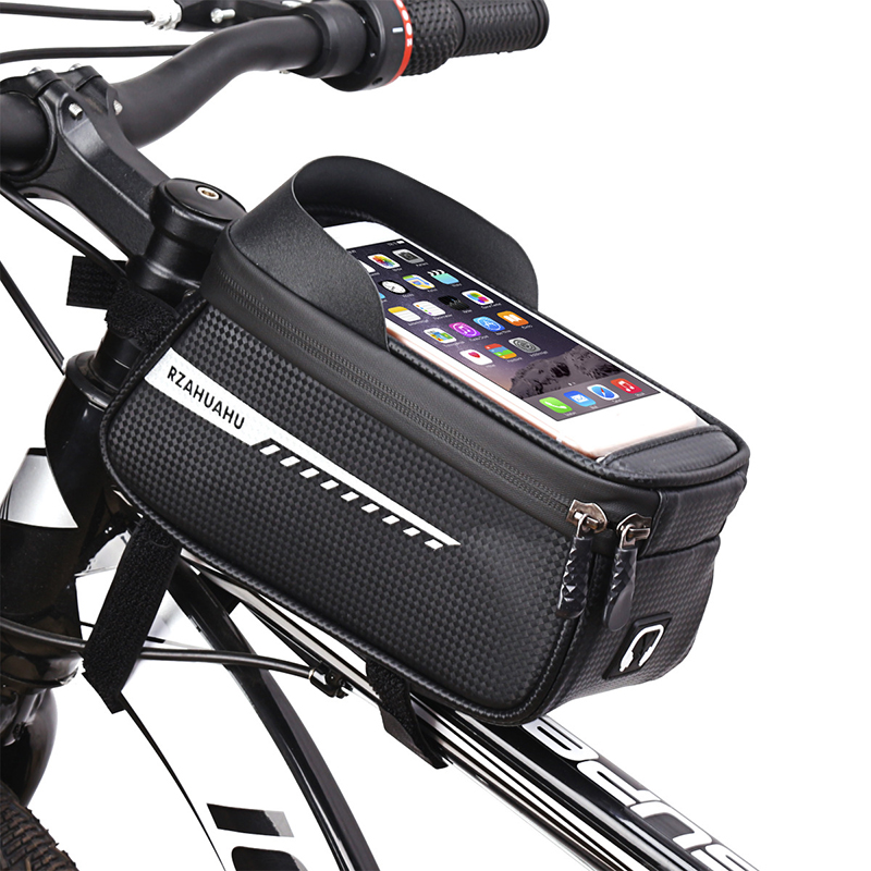 GOTOTOP Sac de vélo Sac de tube avant de vélo Pochette tactile étanche