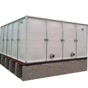 SMC Fiberglass Panel Water Storage Tank 10000-50000 Litre Capacity for Home Use & Restaurants New Condition