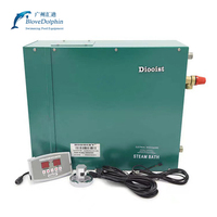 Générateur de vapeur pour salle de bain 3-18kW, générateur de vapeur pour sauna, générateur de vapeur humide, affichage numérique domestique, commande automatique