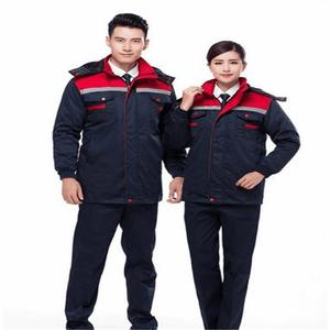 ซิกซี ZX-9112 เสื้อผ้าบุผ้าฝ้ายกันความเย็น, เสื้อคลุมทำงานป้องกัน, กันน้ำ, กันน้ำค้างแข็ง, ชิ้นเดียวหรือสองชิ้น, แบบหนา - Product Image 1