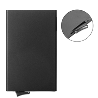 Dompet Kartu Pop Up dengan Penjepit Uang, Pengaman Kartu Kredit, Bahan Aluminium Alloy, Harga Pabrik
