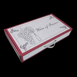 <span class=keywords><strong>Caja</strong></span> de envío de cartón corrugado de gran tamaño superduradera personalizada con compartimento de papel, <span class=keywords><strong>caja</strong></span> de correo de inserción divisoria para vino - Product Image 6
