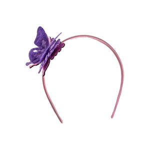 Bandeau papillon scintillant lilas - Product Image 1
