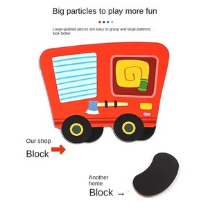 Pegatinas Magnéticas para Disfrazar, Juguete Infantil DIY, Caja de Juguetes con Caras Intercambiables, 0-24 Meses, Educación Temprana, Caja de Papel de Colores, Rompecabezas - Product Image 5
